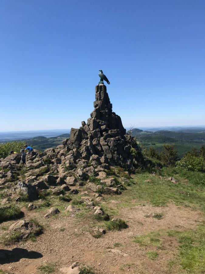 Pension-Ferienwohnung Liesbachtal Direkt Am Waldrand Bayerische Rhoen Schönau an der Brend المظهر الخارجي الصورة