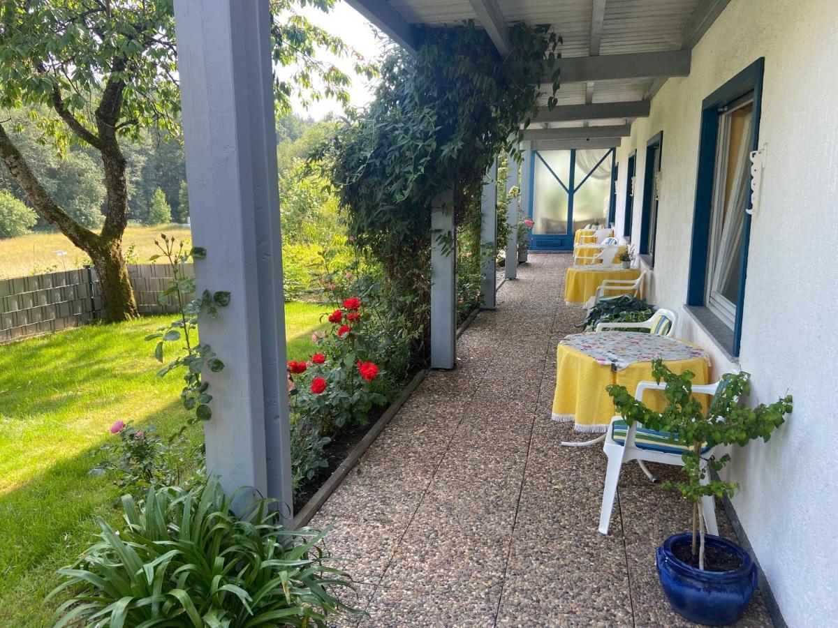 Pension-Ferienwohnung Liesbachtal Direkt Am Waldrand Bayerische Rhoen Schönau an der Brend المظهر الخارجي الصورة