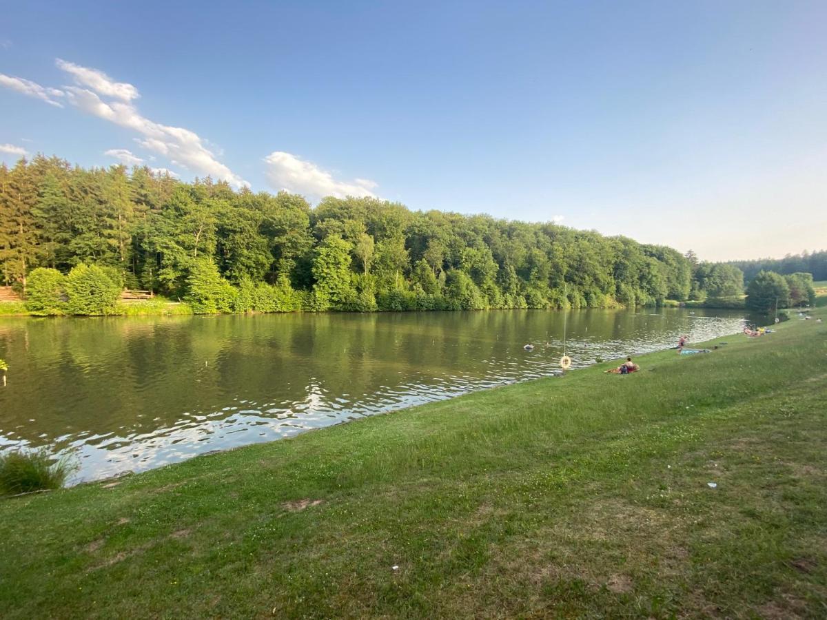 Pension-Ferienwohnung Liesbachtal Direkt Am Waldrand Bayerische Rhoen Schönau an der Brend المظهر الخارجي الصورة