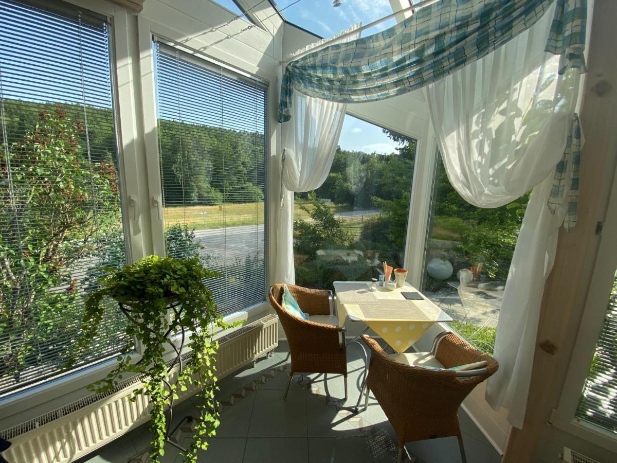 Pension-Ferienwohnung Liesbachtal Direkt Am Waldrand Bayerische Rhoen Schönau an der Brend المظهر الخارجي الصورة
