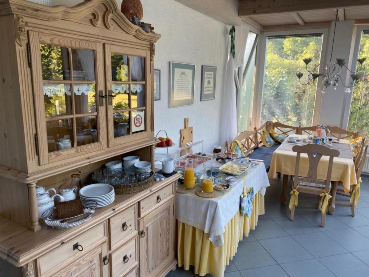 Pension-Ferienwohnung Liesbachtal Direkt Am Waldrand Bayerische Rhoen Schönau an der Brend المظهر الخارجي الصورة