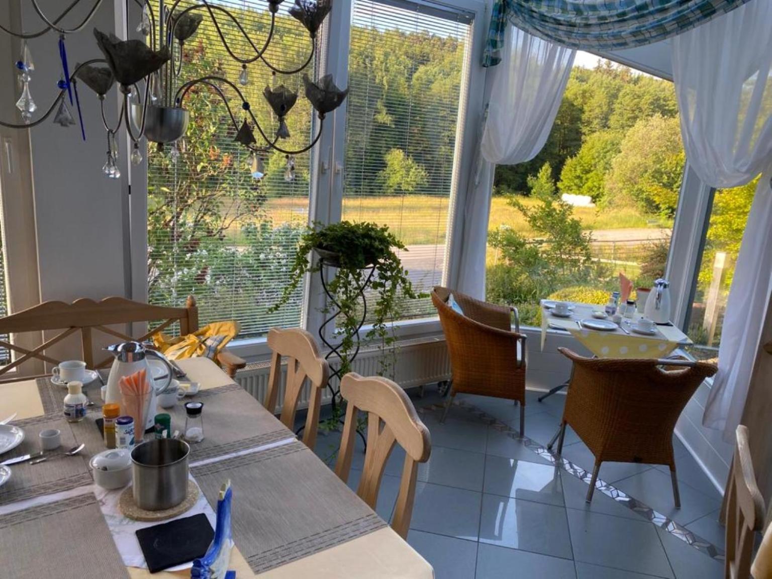 Pension-Ferienwohnung Liesbachtal Direkt Am Waldrand Bayerische Rhoen Schönau an der Brend الغرفة الصورة