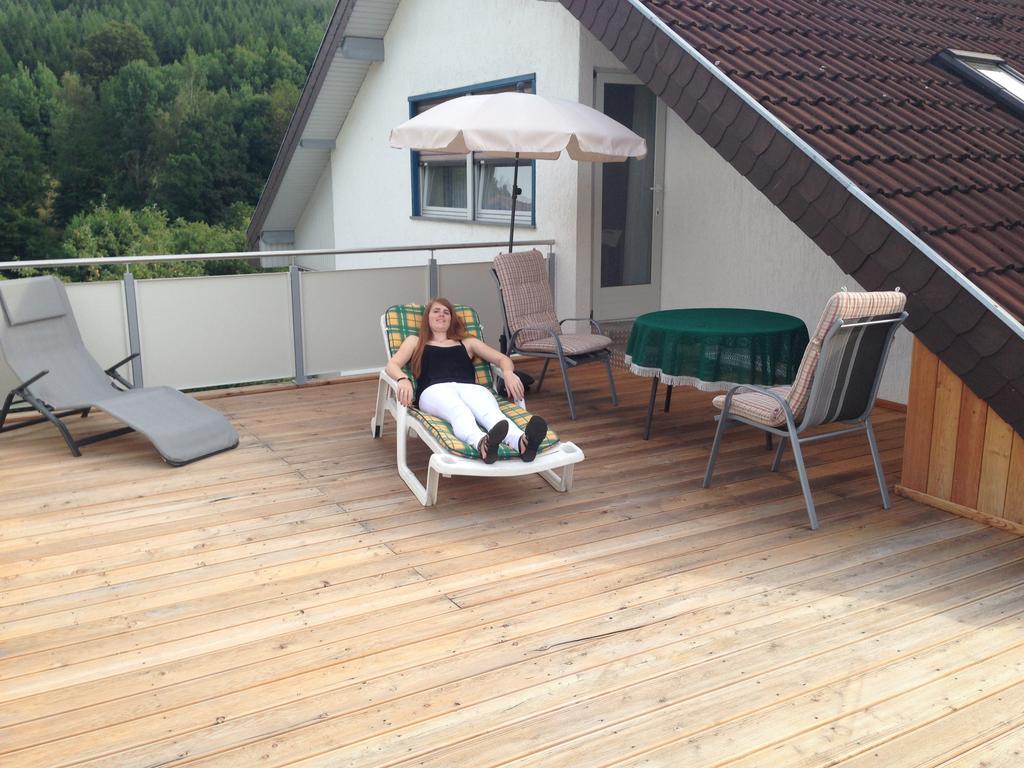 Pension-Ferienwohnung Liesbachtal Direkt Am Waldrand Bayerische Rhoen Schönau an der Brend الغرفة الصورة